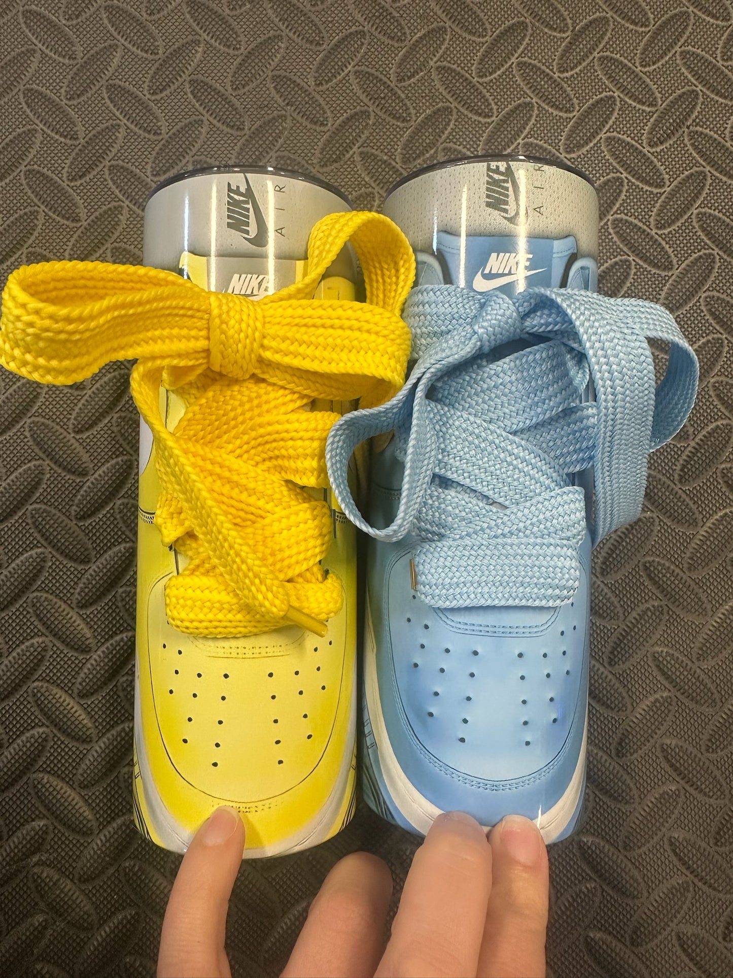 Shoelace Tumblers Custom β Sip in Sneaker Style πβ¨