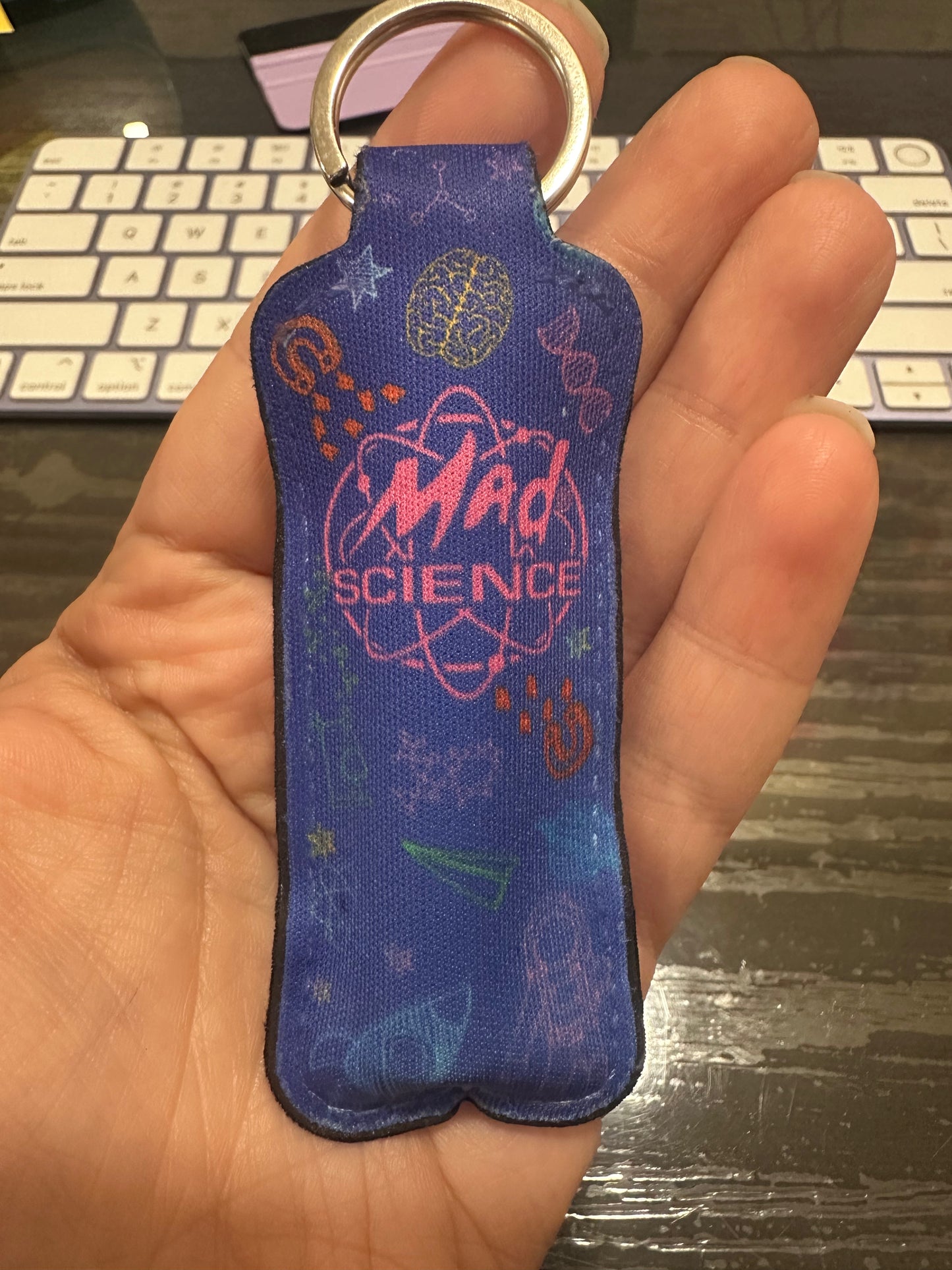 Custom Chapstick Holder Keychains β Always Within Reach π