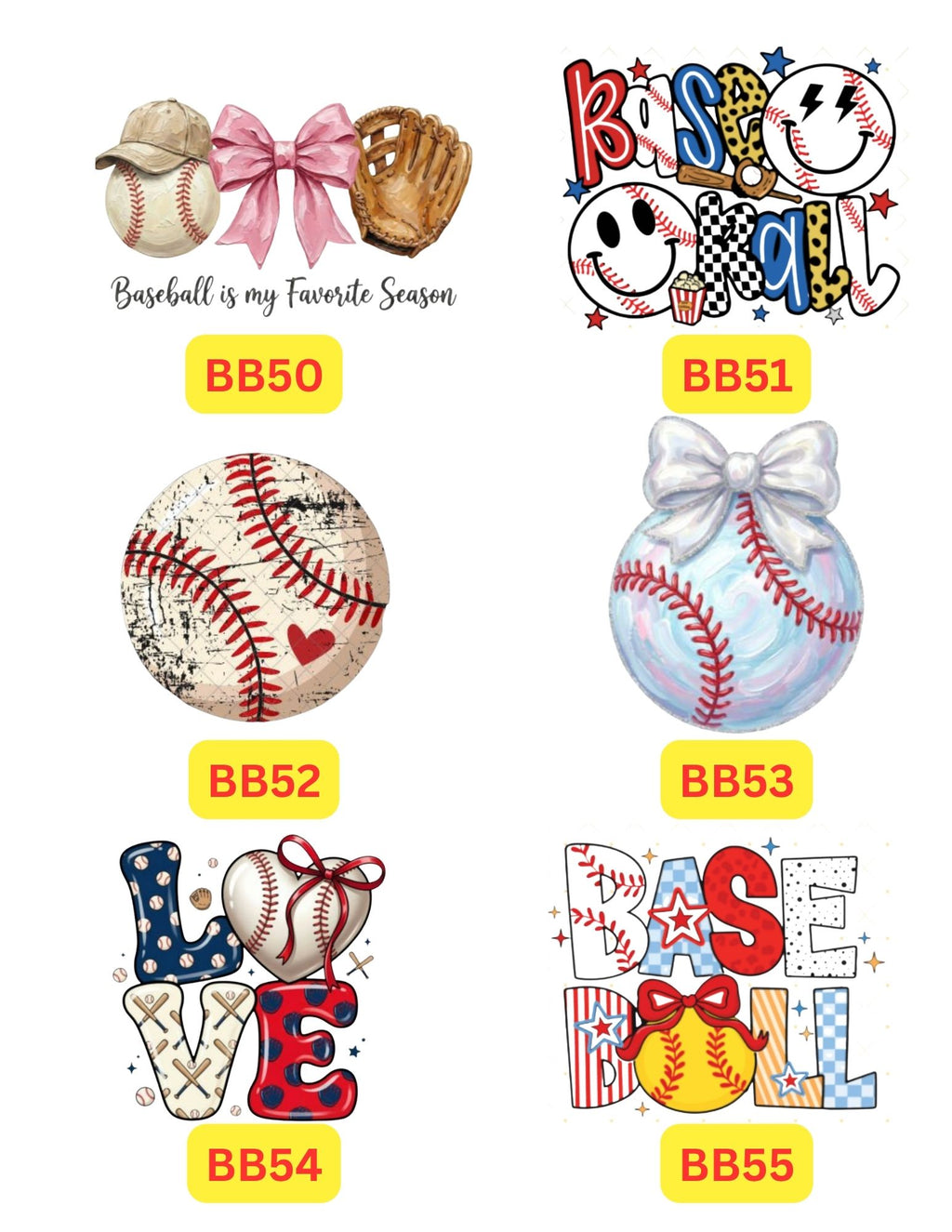 ⚾️🥎 Printed Baseball & Softball Shirts | Youth & Adult