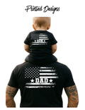 Custom Printed Dad/Grandpa/Papa & Personalized Name Apparel
