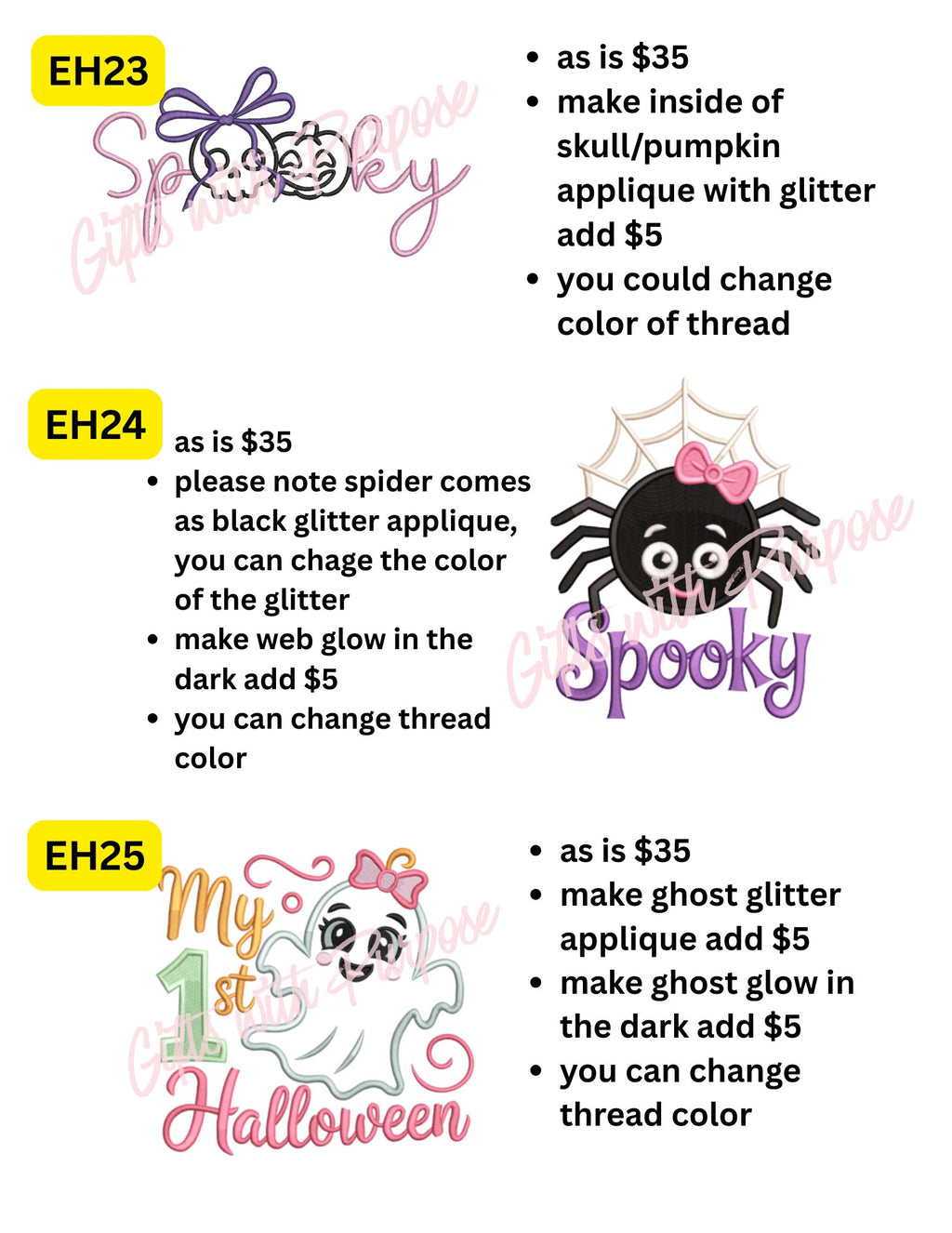 🎃 Halloween Collection - Embroidery 👻