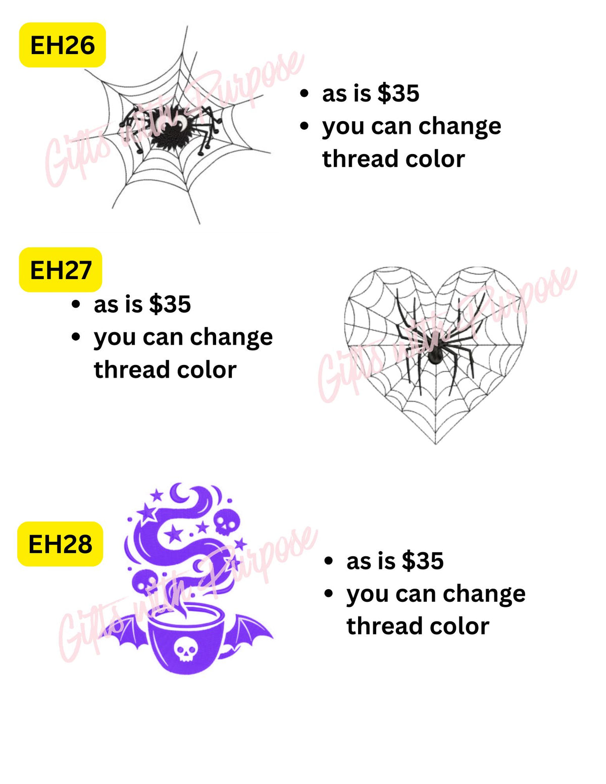 🎃 Halloween Collection - Embroidery 👻