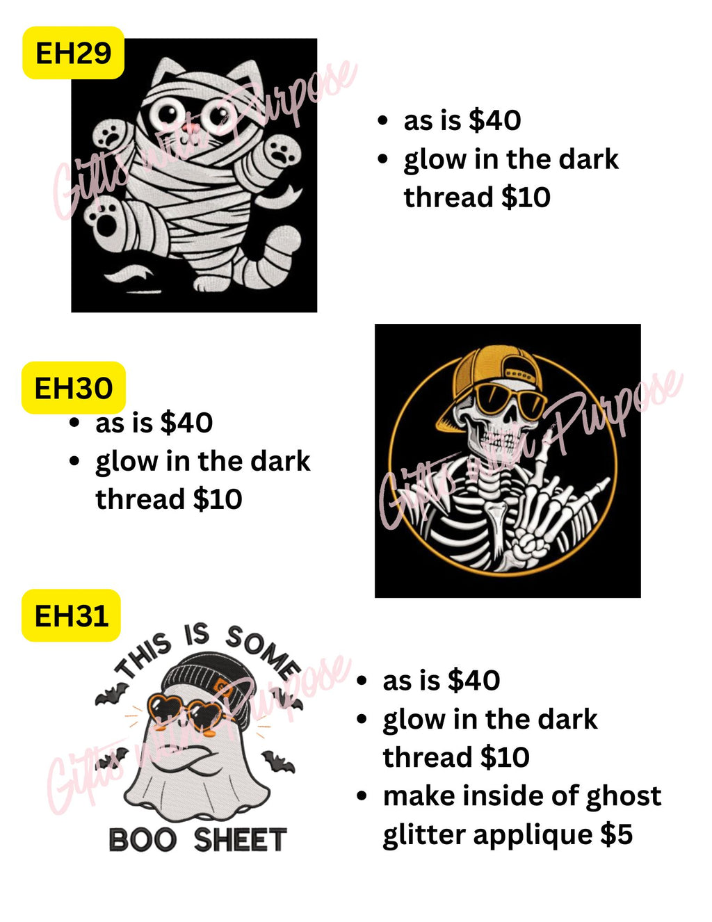 🎃 Halloween Collection - Embroidery 👻