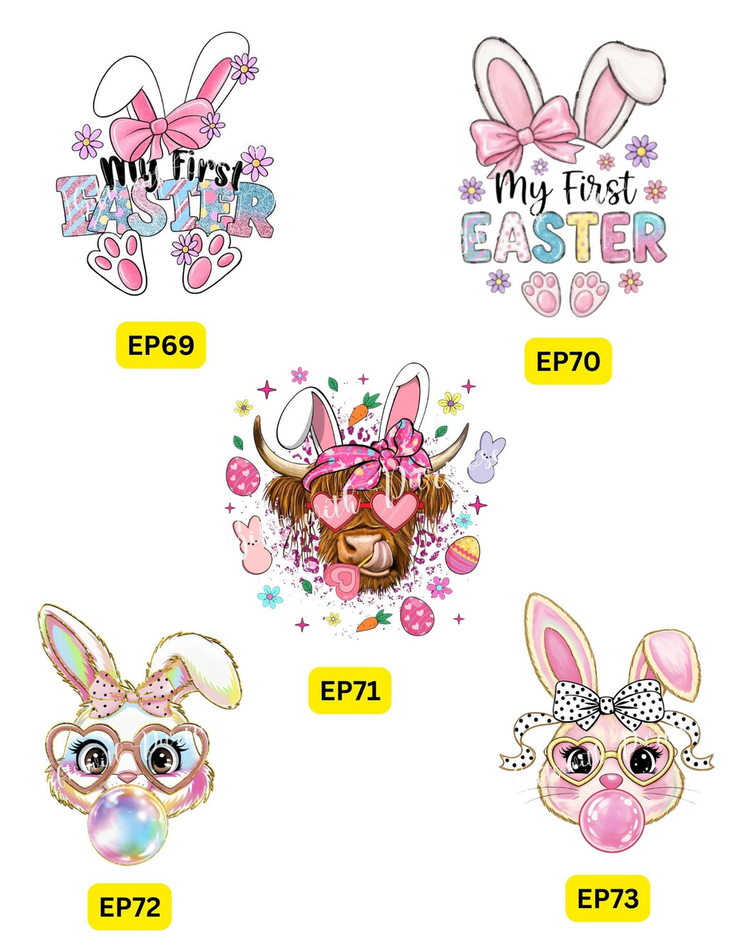 Personalized Easter Printed Shirts 🐰