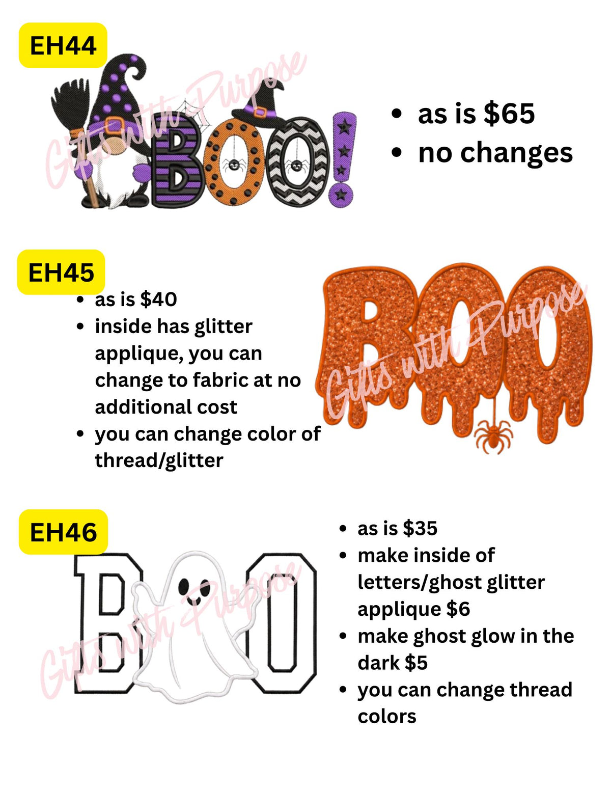 🎃 Halloween Collection - Embroidery 👻