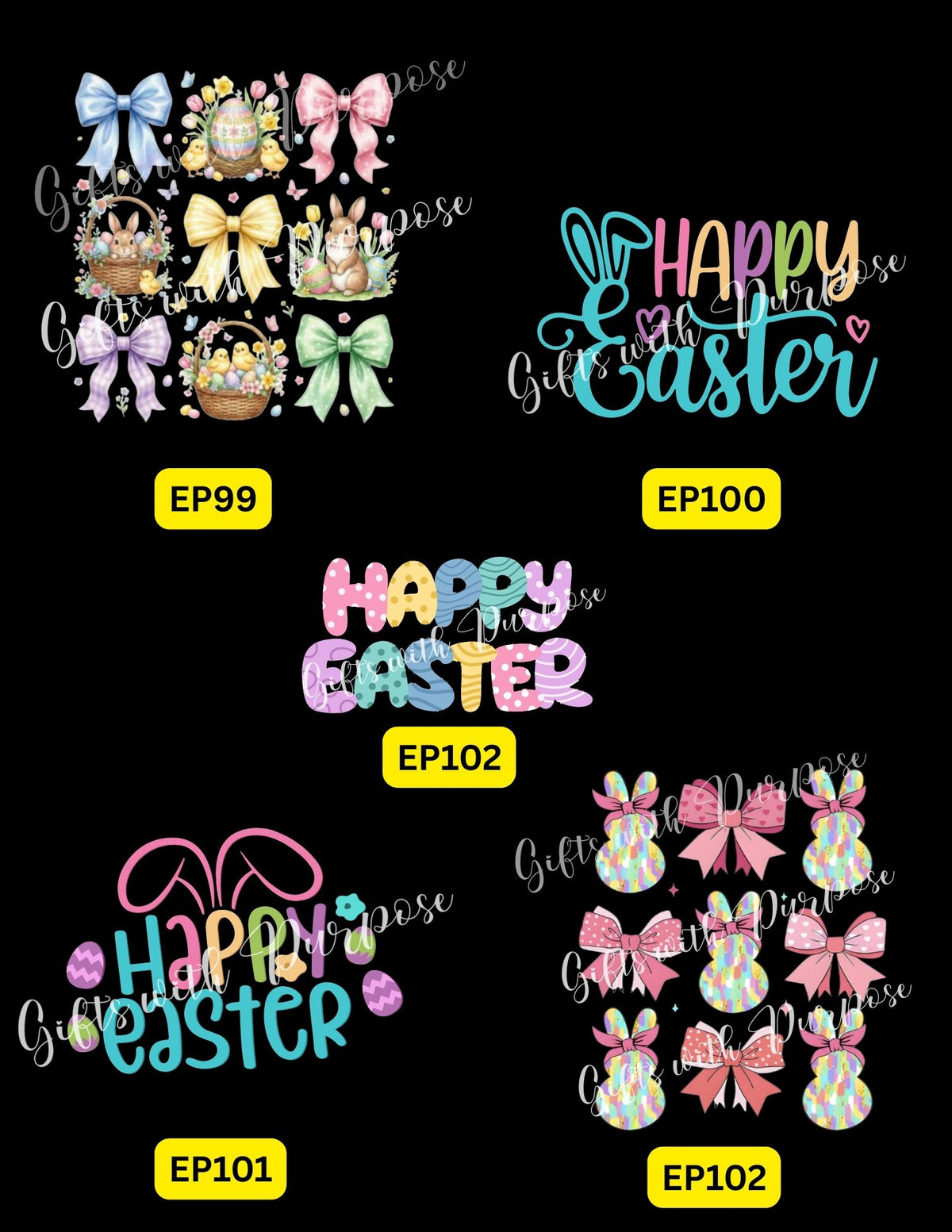 Personalized Easter Printed Shirts 🐰