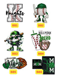 ⚾️🥎 Printed Baseball & Softball Shirts | Youth & Adult
