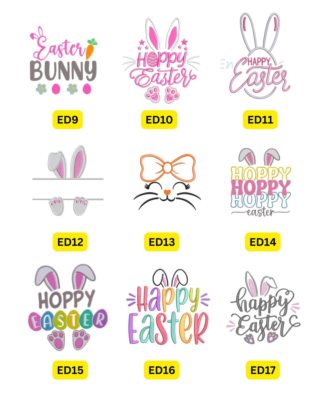 🧵Embroidery Easter Shirts 🐰