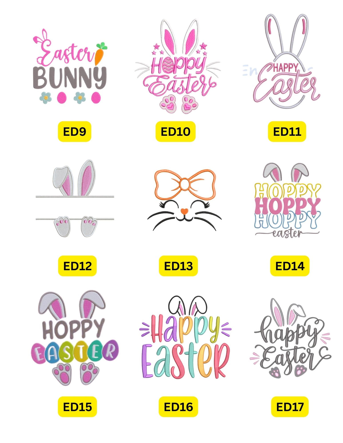 🧵Embroidery Easter Shirts 🐰
