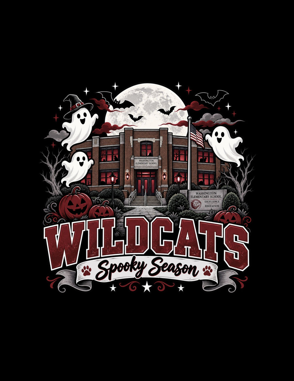 👻 Wildcats Spooky Season Shirt 🎃