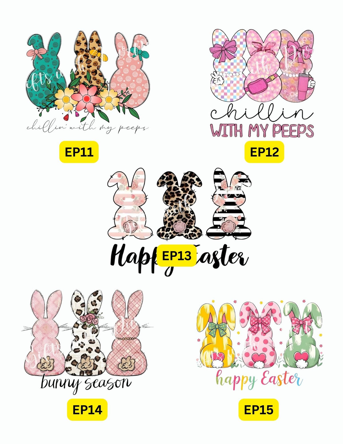 Personalized Easter Printed Shirts 🐰