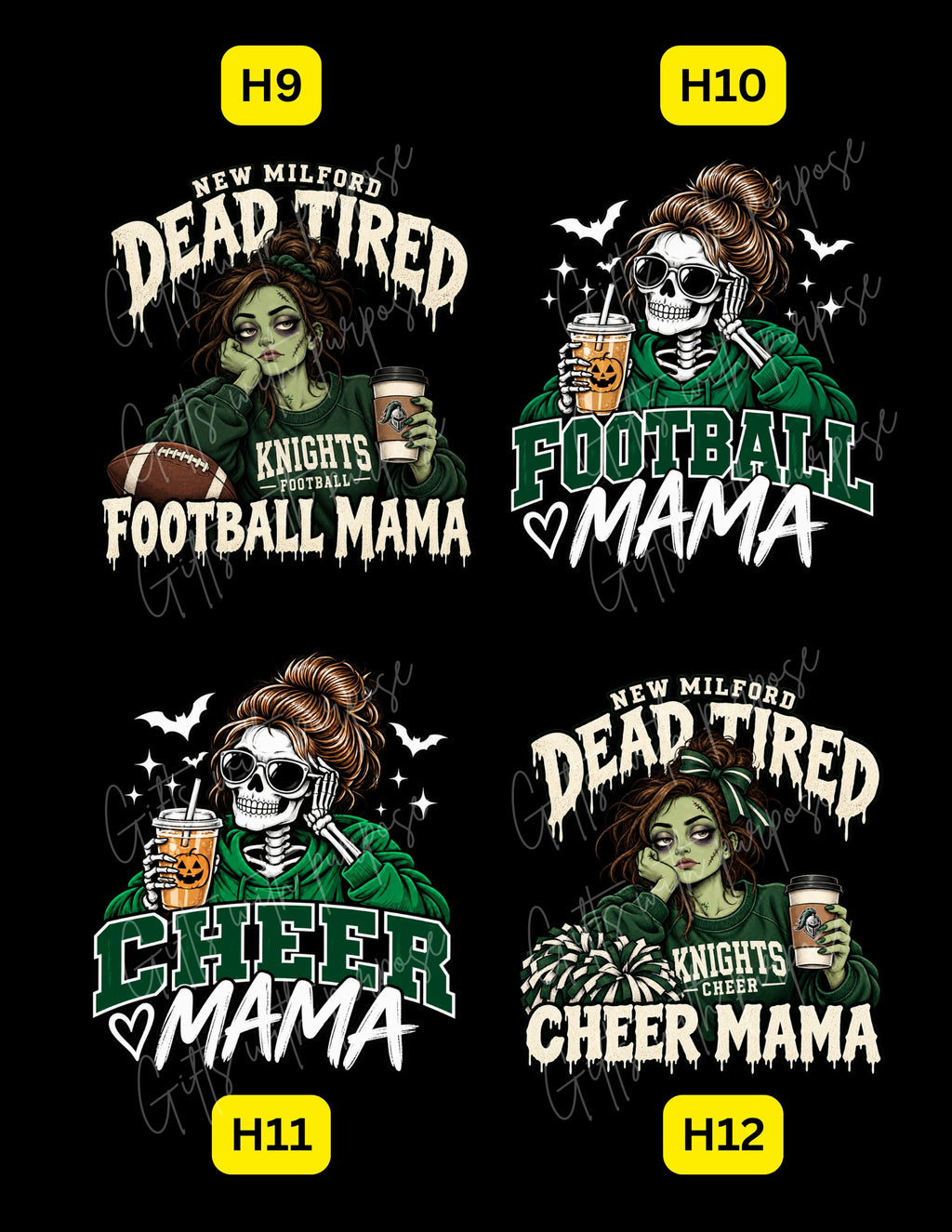 👻🎃🏈 NMJFC Knights Halloween Collection | T-Shirt, Crewneck, Hoodie