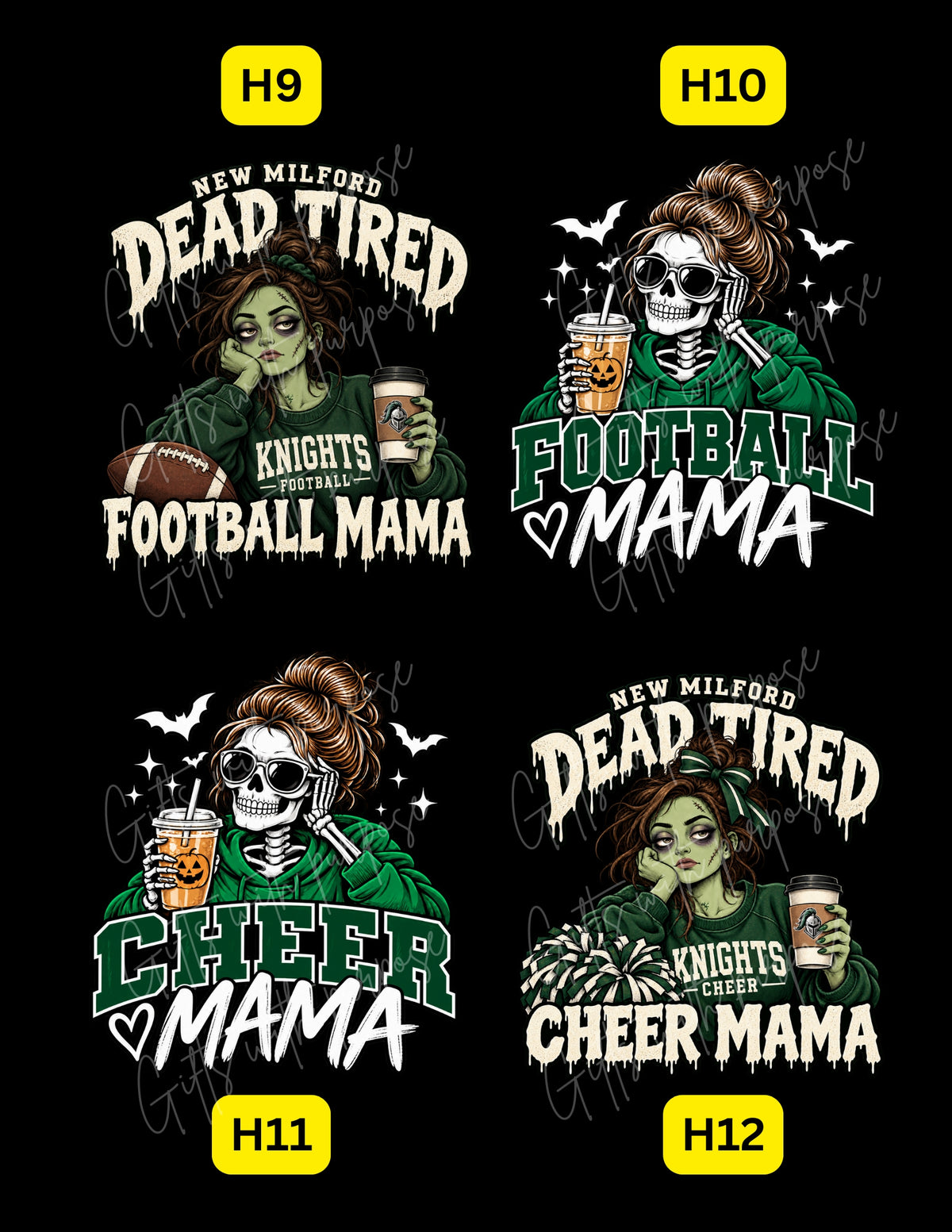 👻🎃🏈 NMJFC Knights Halloween Collection | T-Shirt, Crewneck, Hoodie
