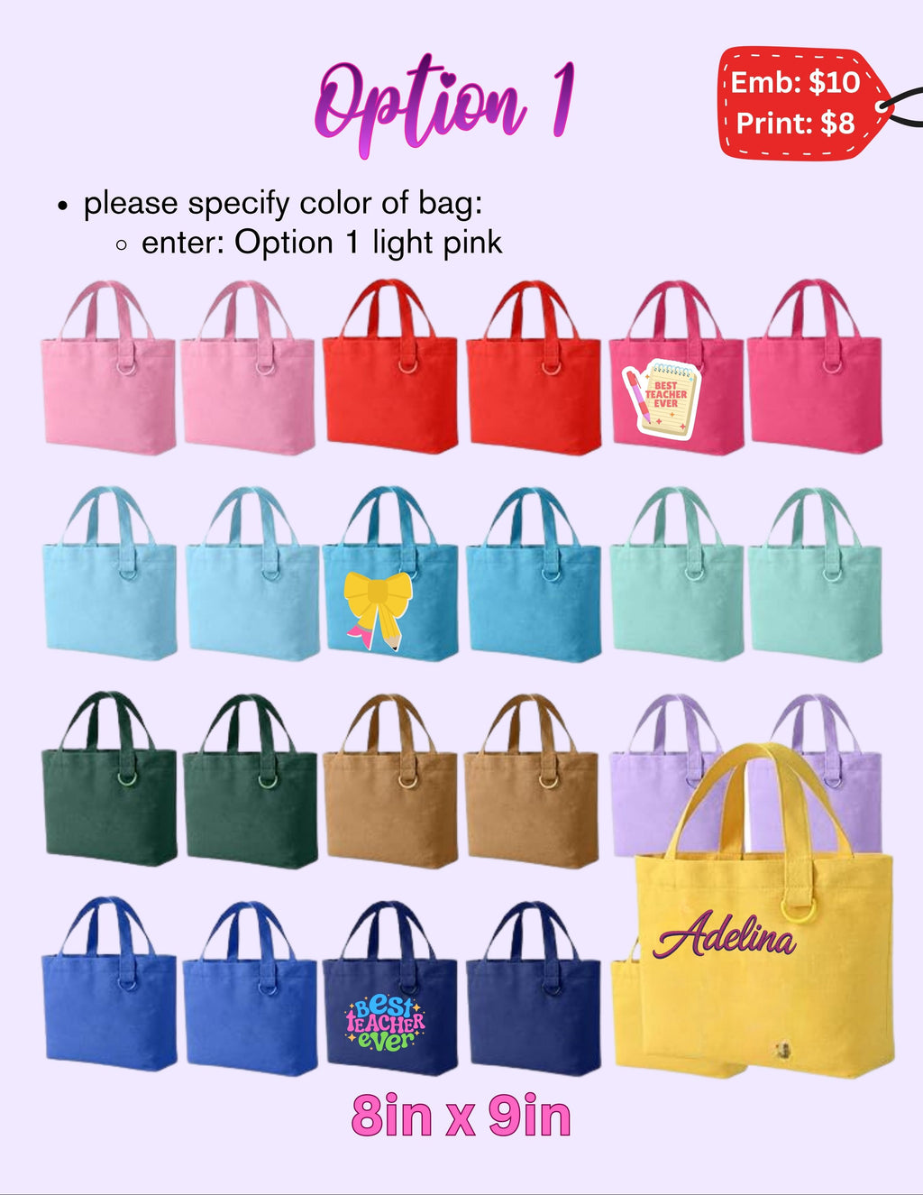 Personalized Tote Bags 👜