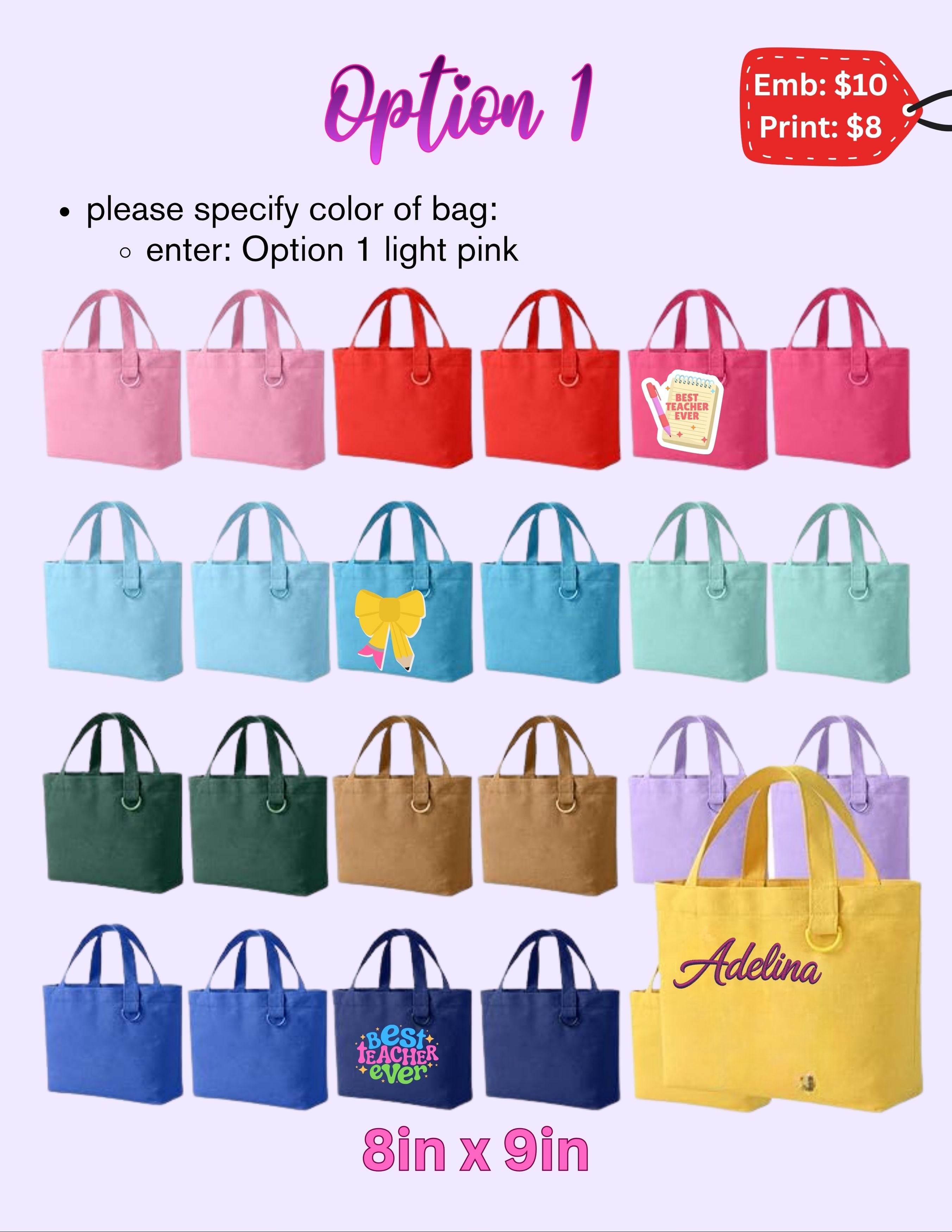 Personalized Tote Bags 👜