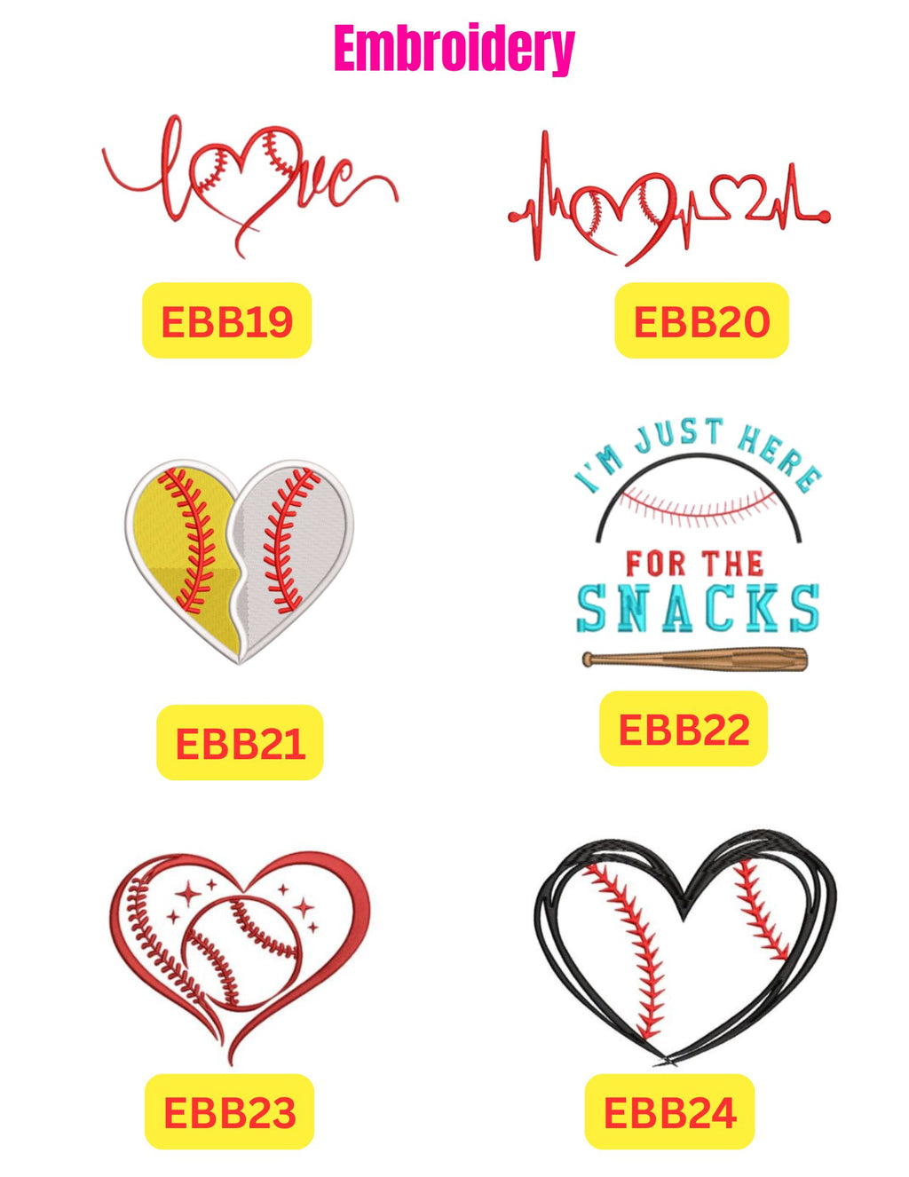 ⚾️🥎 Embroidery Baseball & Softball Shirts | Youth & Adult