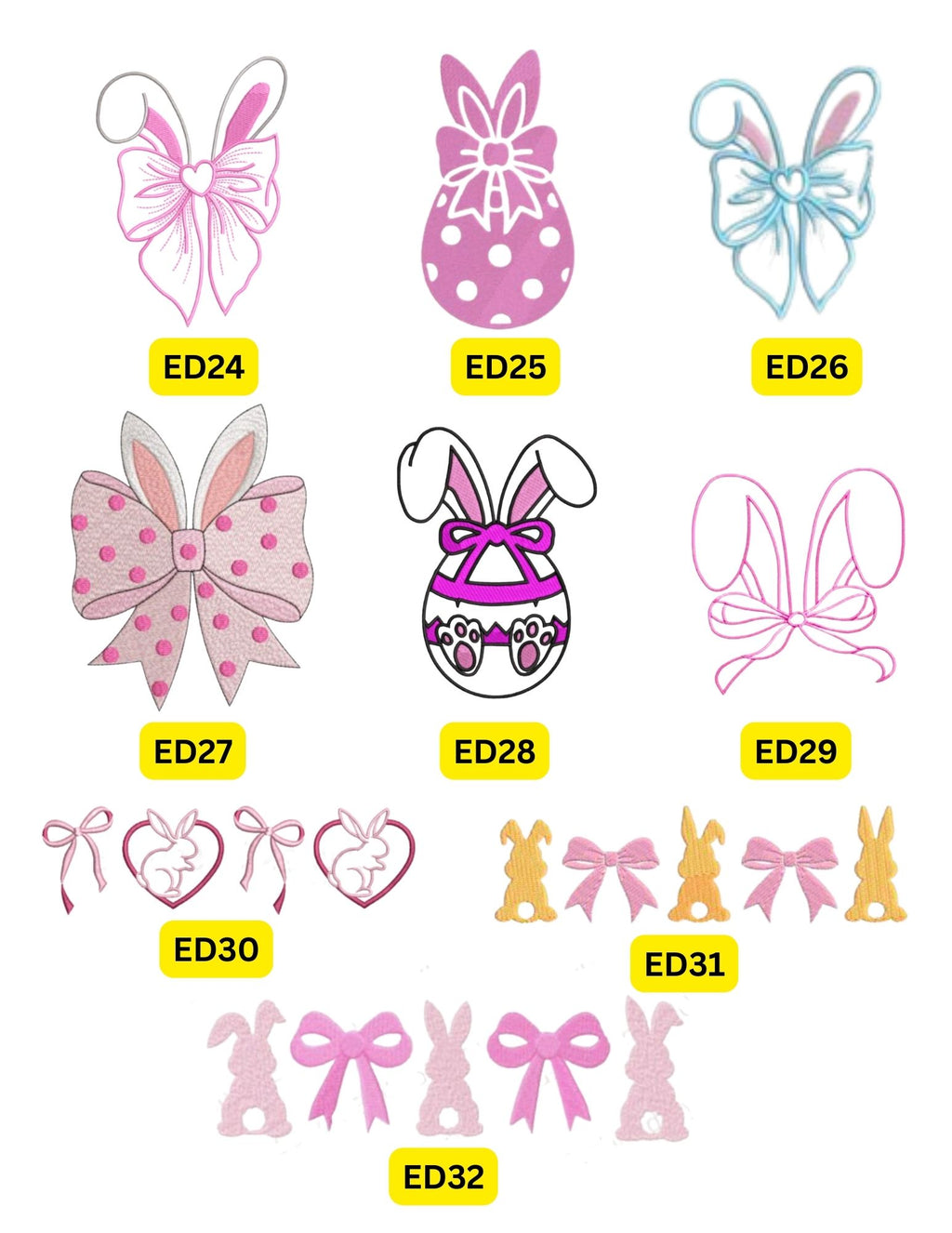 🧵Embroidery Easter Shirts 🐰