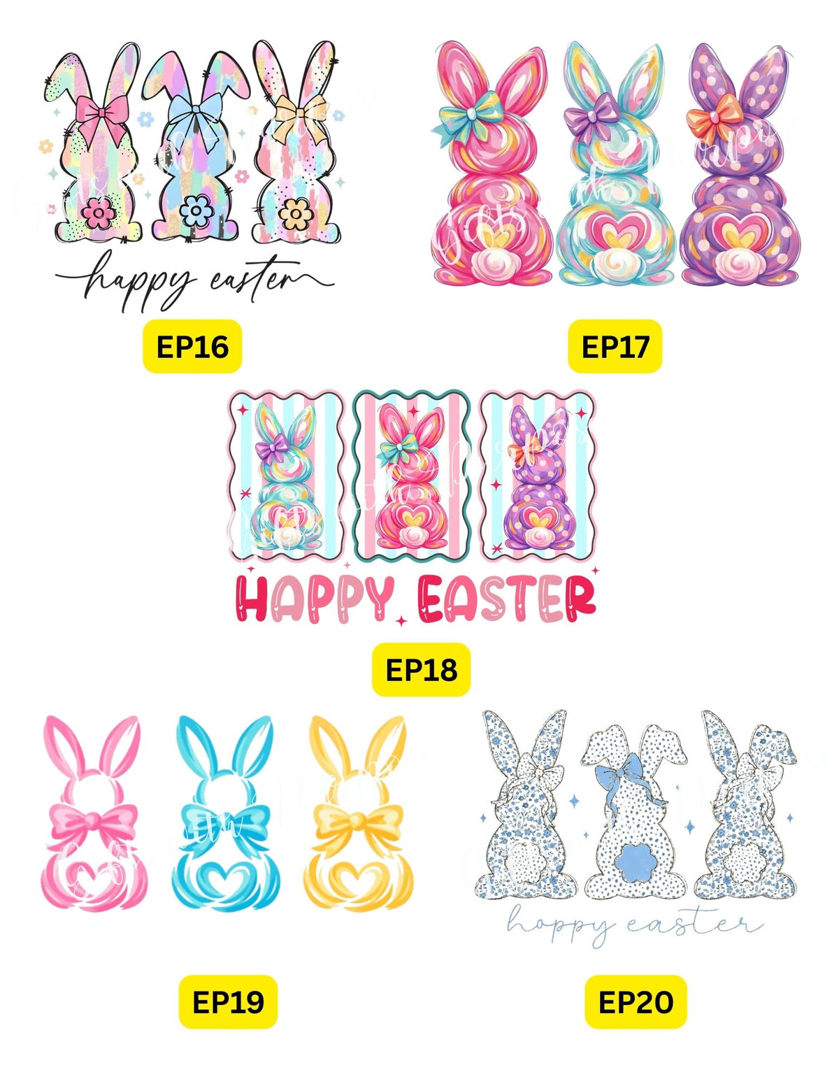 Personalized Easter Printed Shirts 🐰