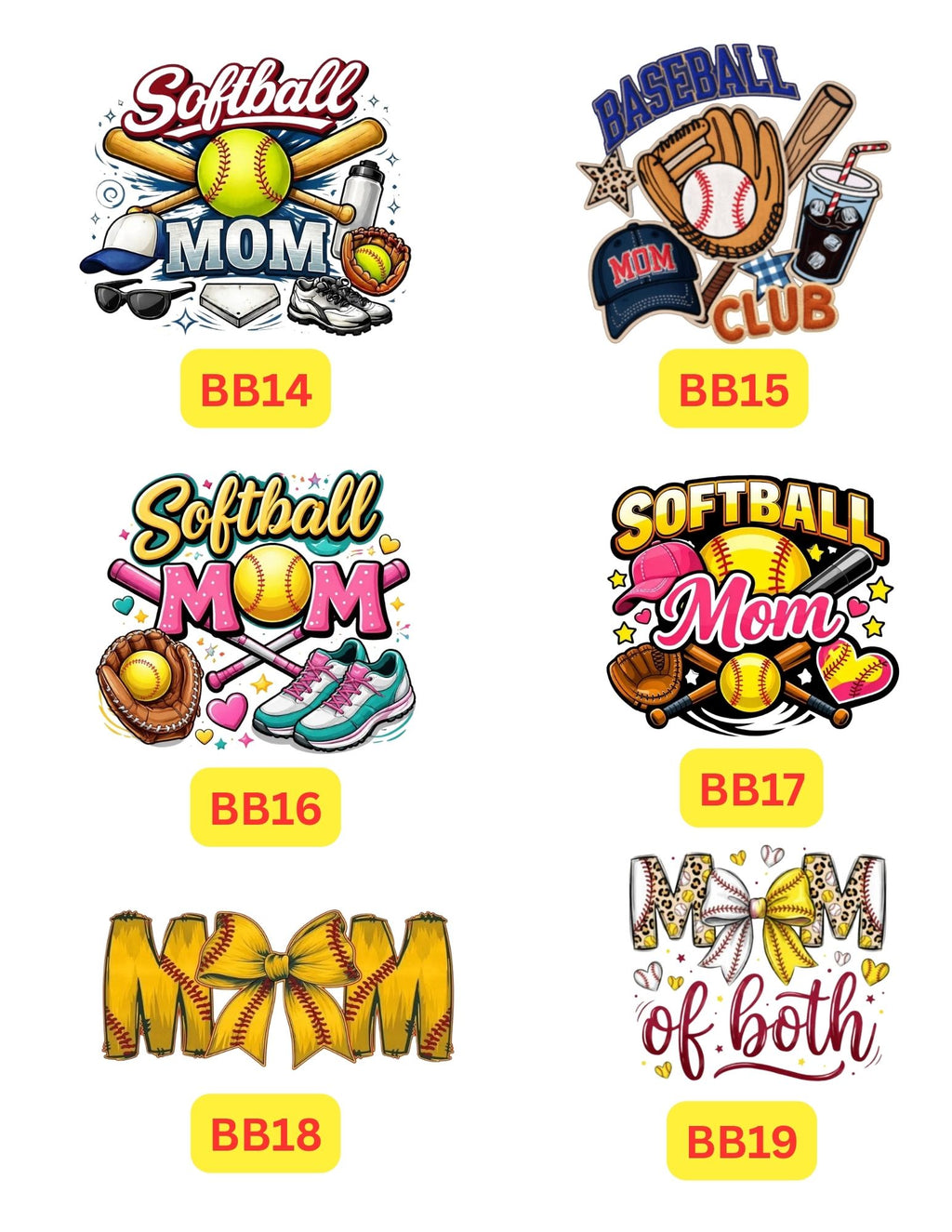 ⚾️🥎 Printed Baseball & Softball Shirts | Youth & Adult