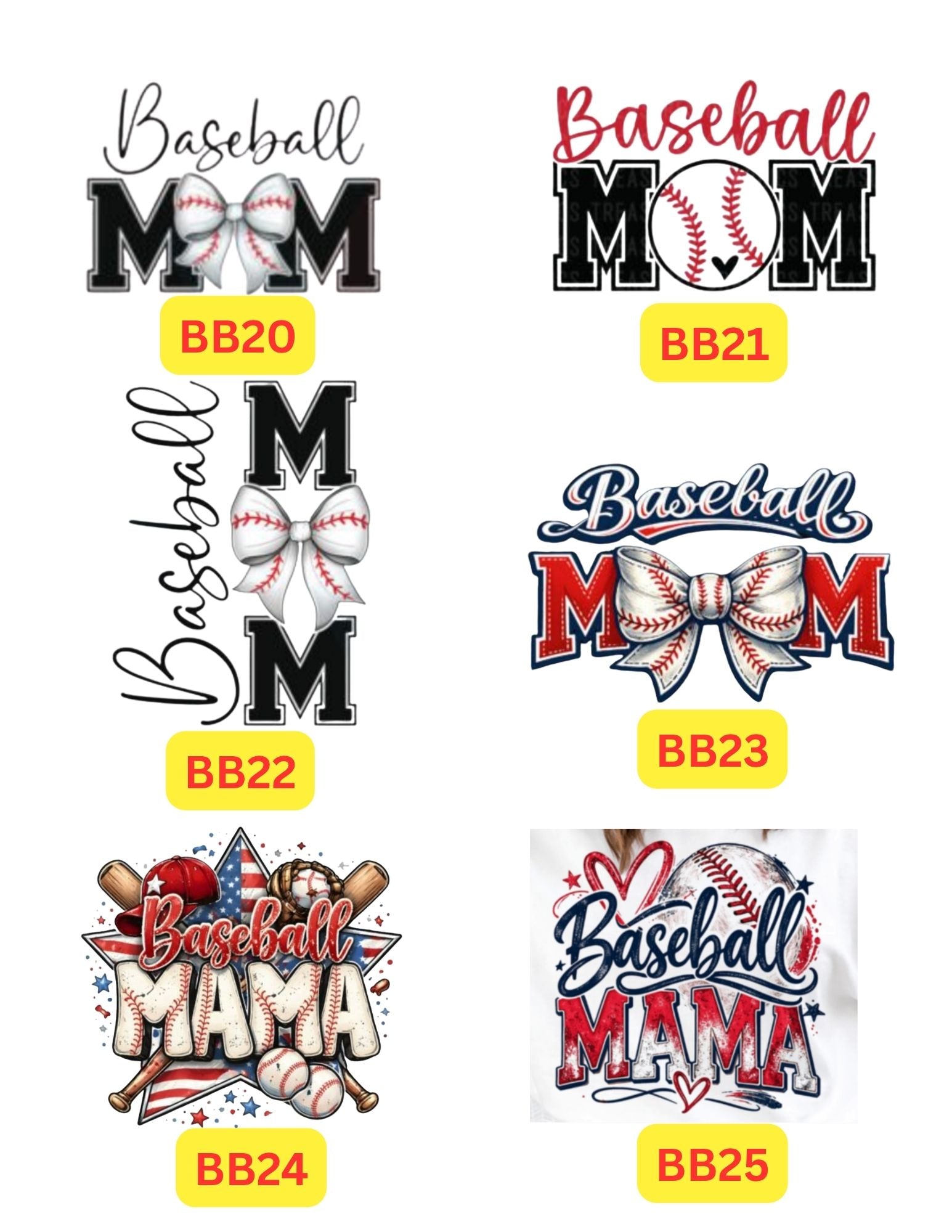 ⚾️🥎 Printed Baseball & Softball Shirts | Youth & Adult