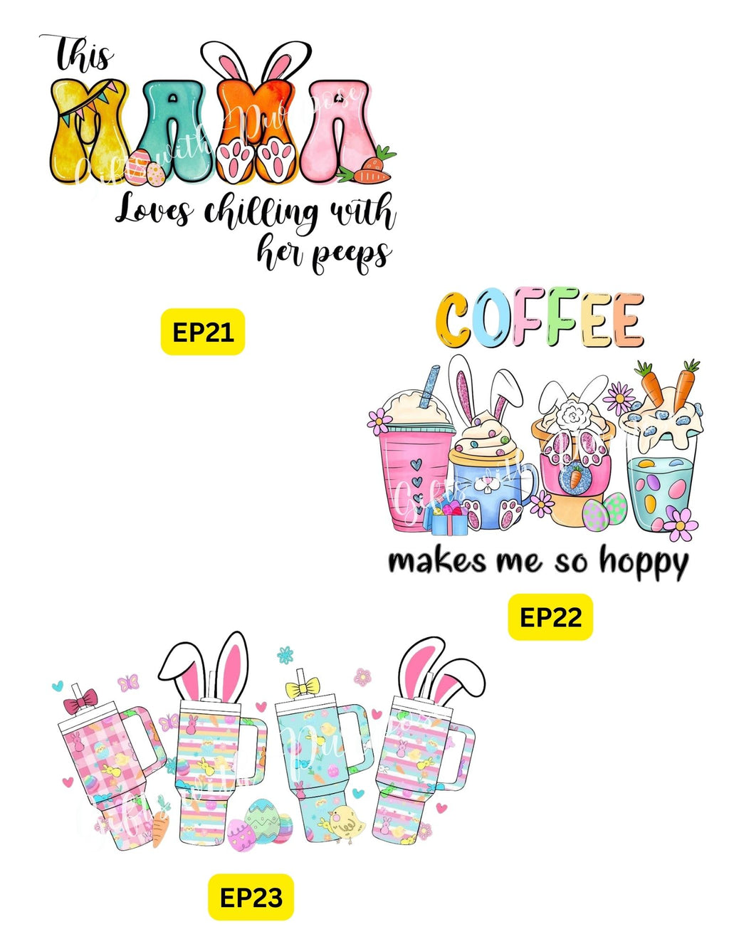 Personalized Easter Printed Shirts 🐰
