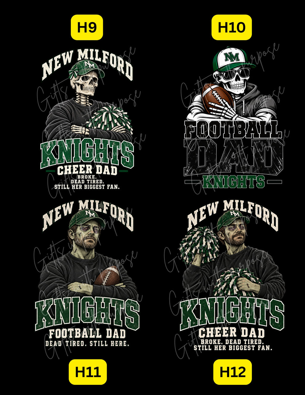 👻🎃🏈 NMJFC Knights Halloween Collection | T-Shirt, Crewneck, Hoodie