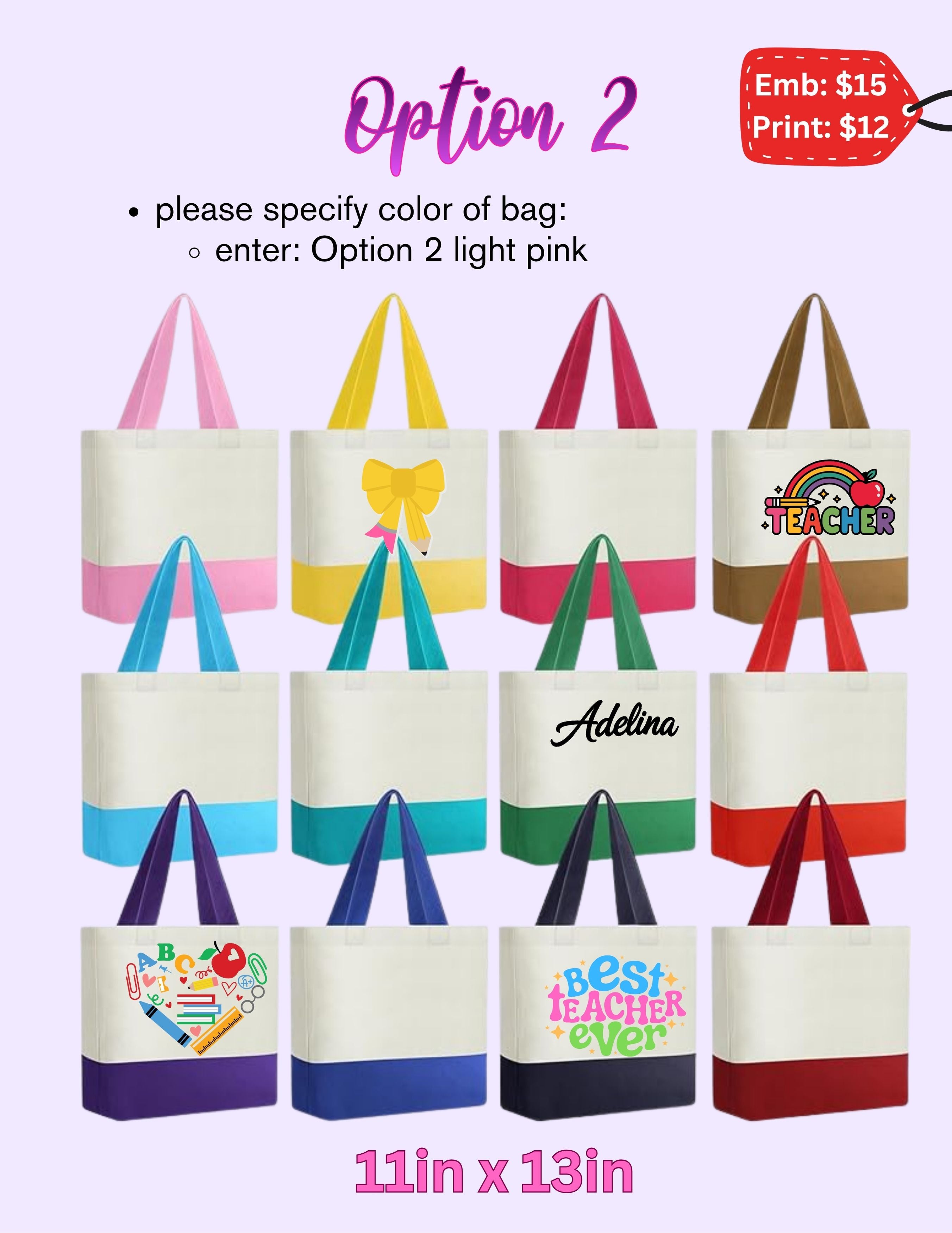 Personalized Tote Bags 👜