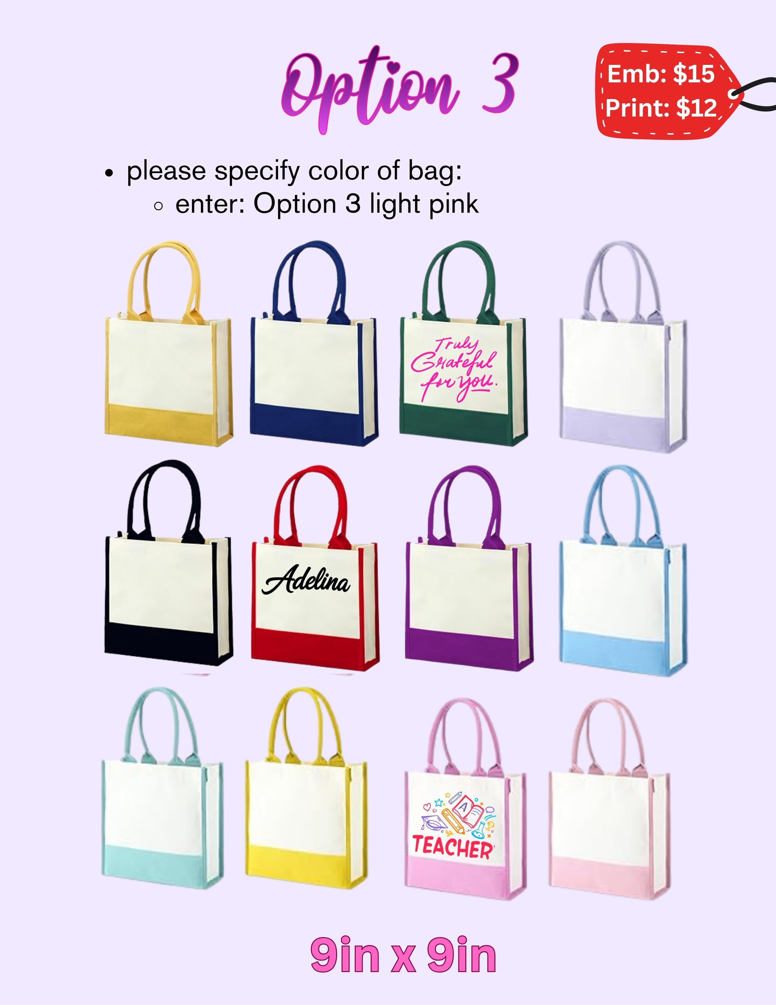 Personalized Tote Bags 👜