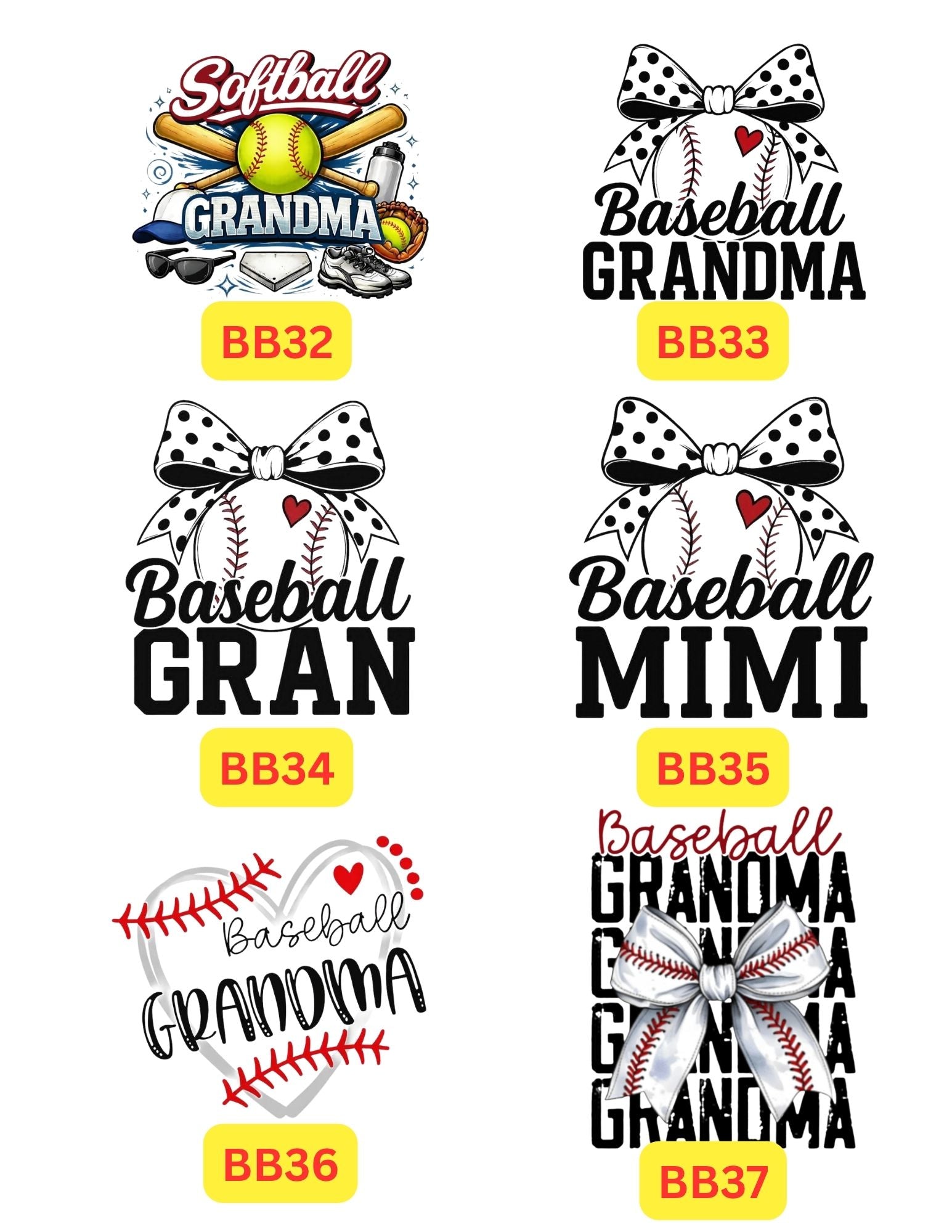 ⚾️🥎 Printed Baseball & Softball Shirts | Youth & Adult