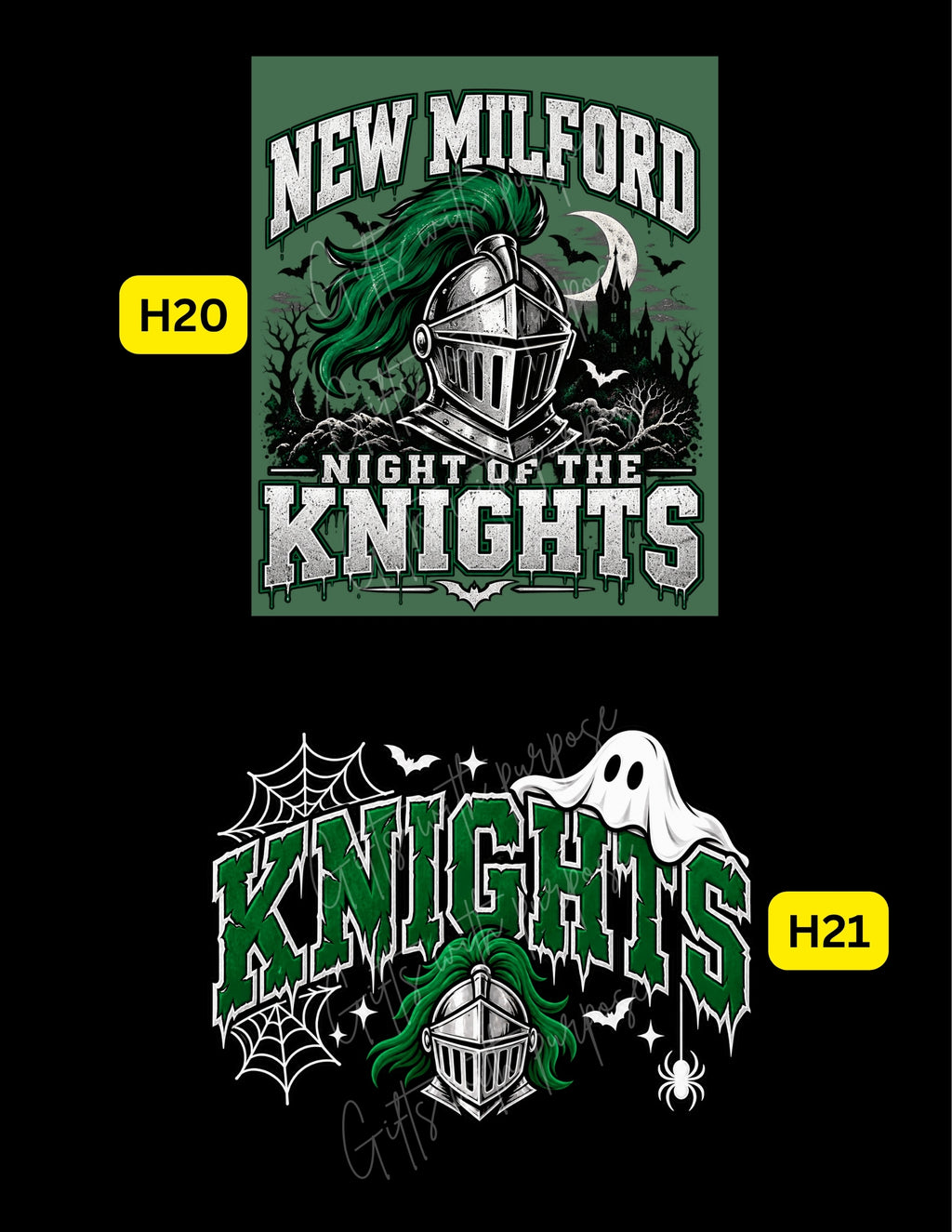 👻🎃🏈 NMJFC Knights Halloween Collection | T-Shirt, Crewneck, Hoodie