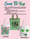 Light-Up St. Patrick’s Day Tote Bags 🍀
