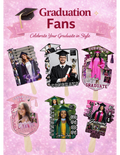 🎓 Custom Graduation Fans