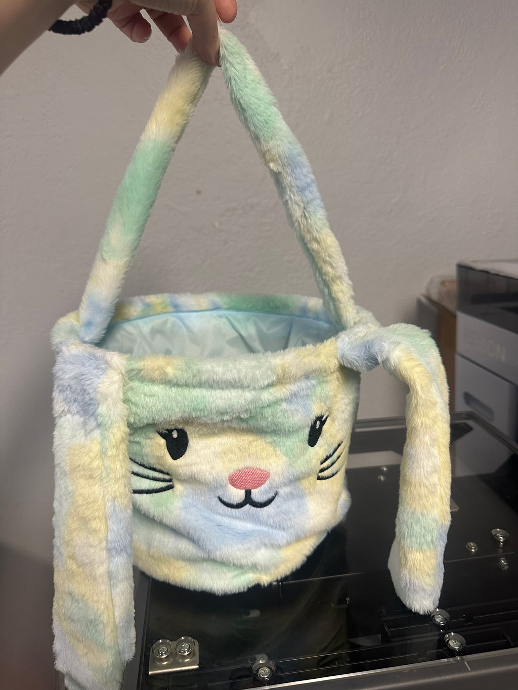 Personalized Bunny Easter Basket 🐰