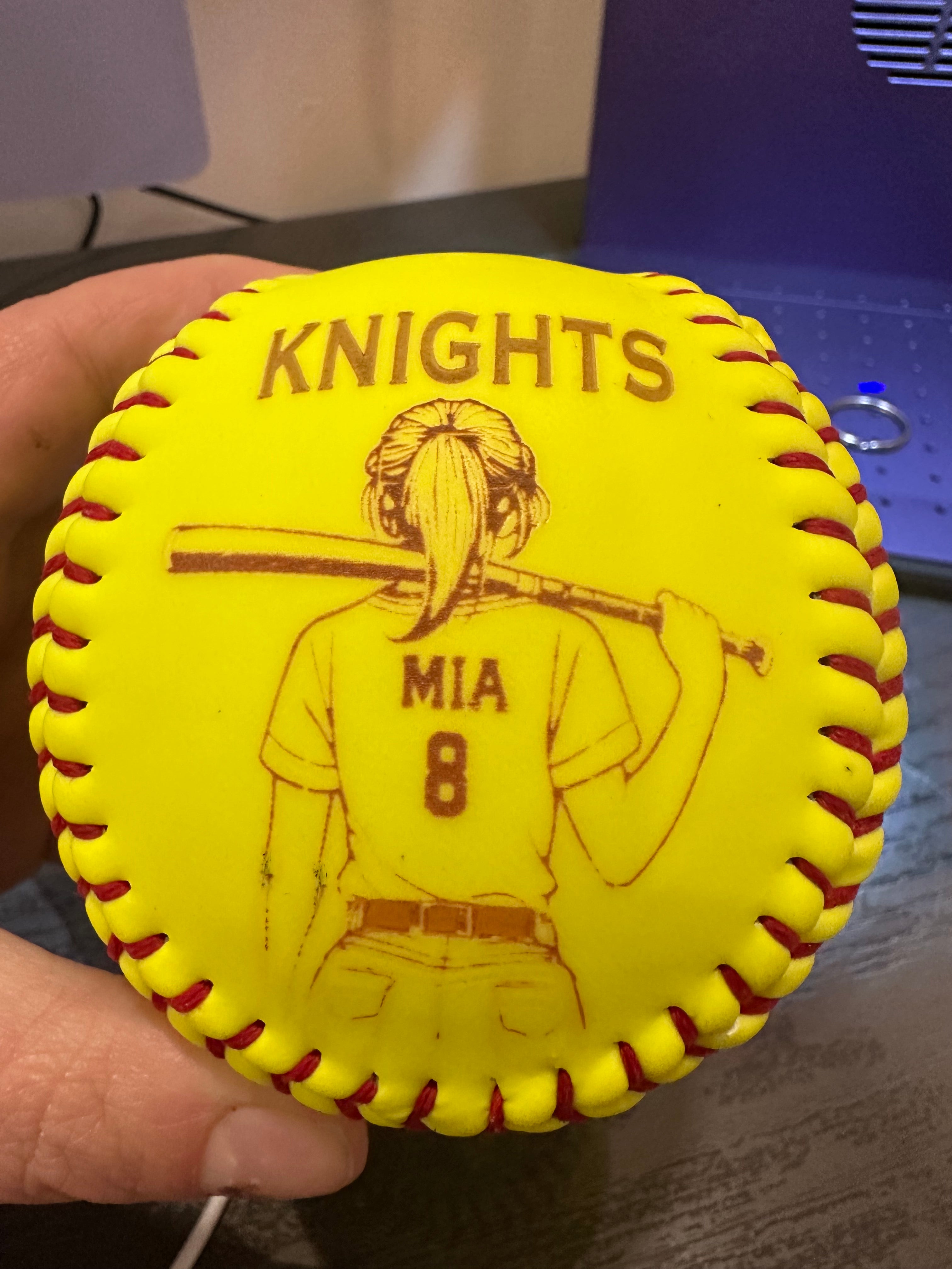 ⚾️🥎 Custom Engraved Baseballs & Softballs