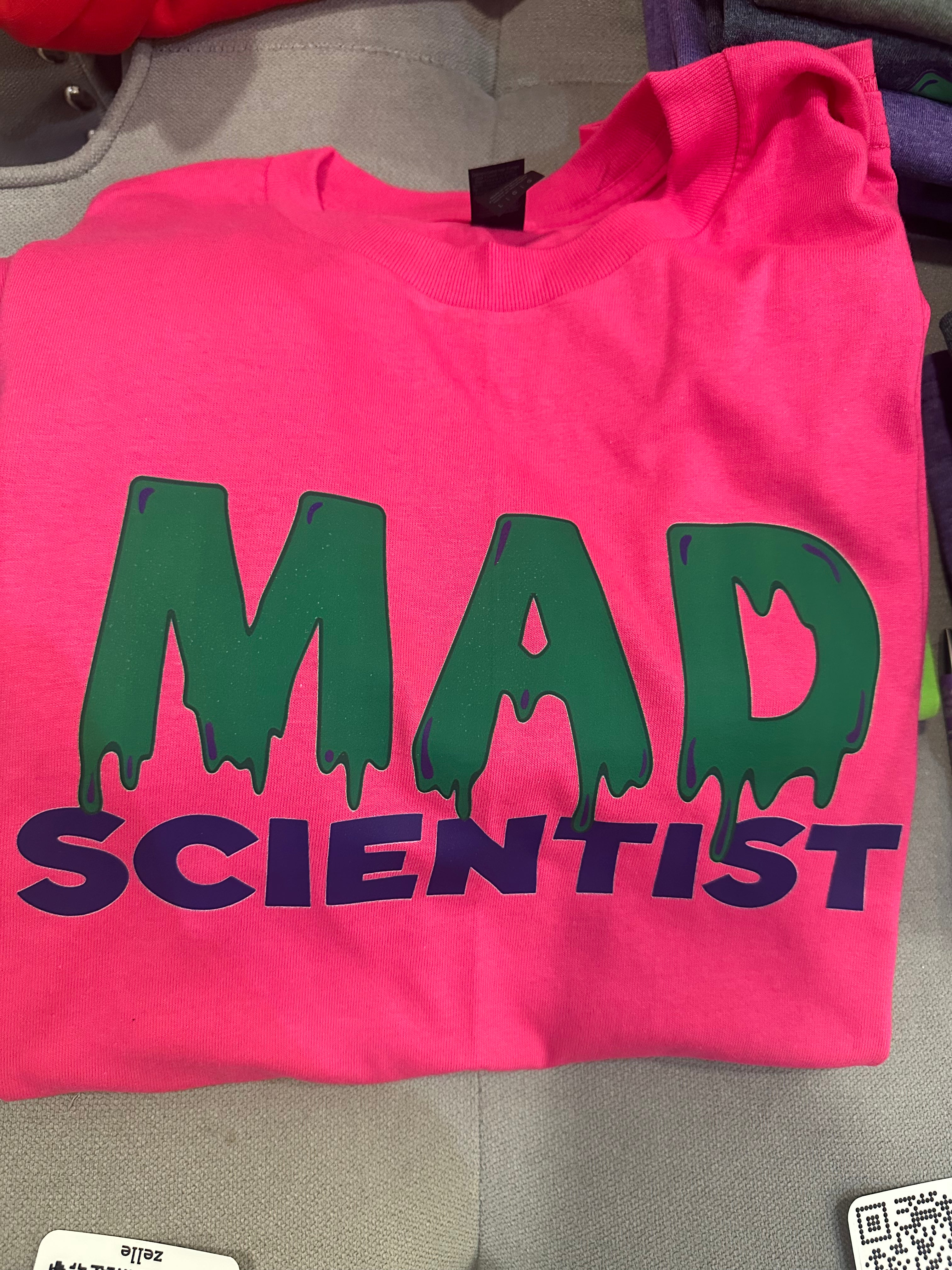 🧪 Staff - Mad Science T-Shirts (DTF Print)
