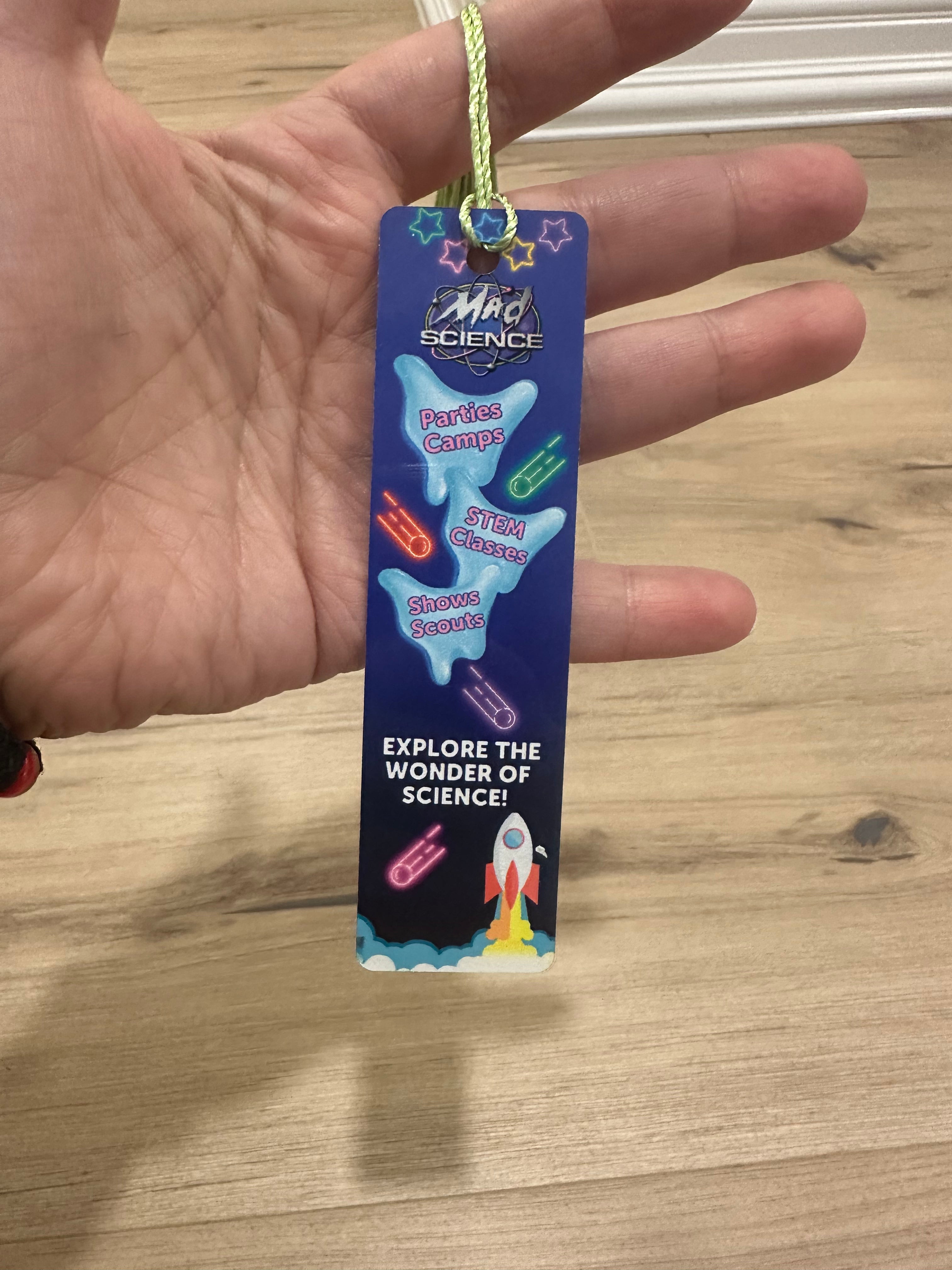 Bookmark Custom - metal with tassel