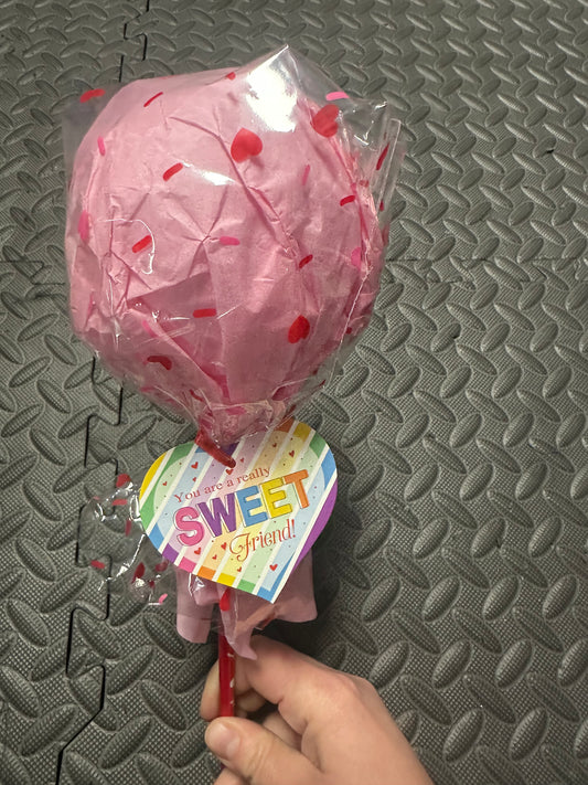 🍭 Candy-Free Valentine Lollipop Gift 💘