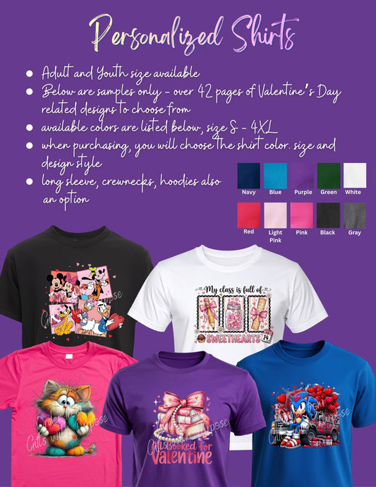 Valentine's Day Tees