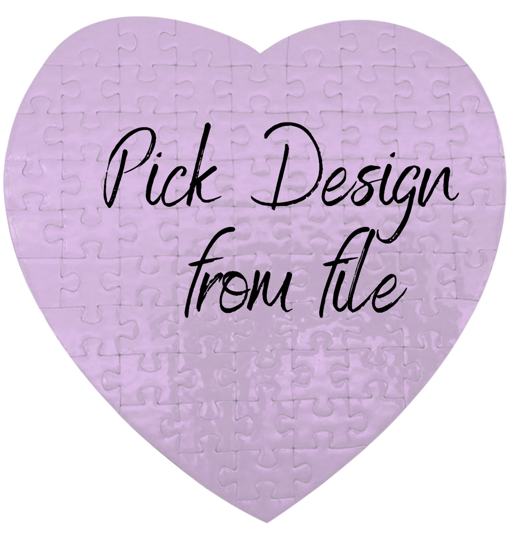 Heart Puzzles - Personalized