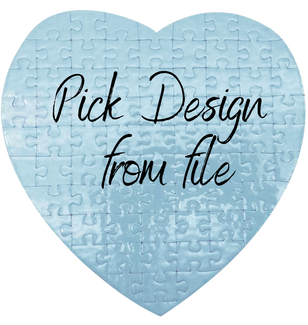 Heart Puzzles - Personalized