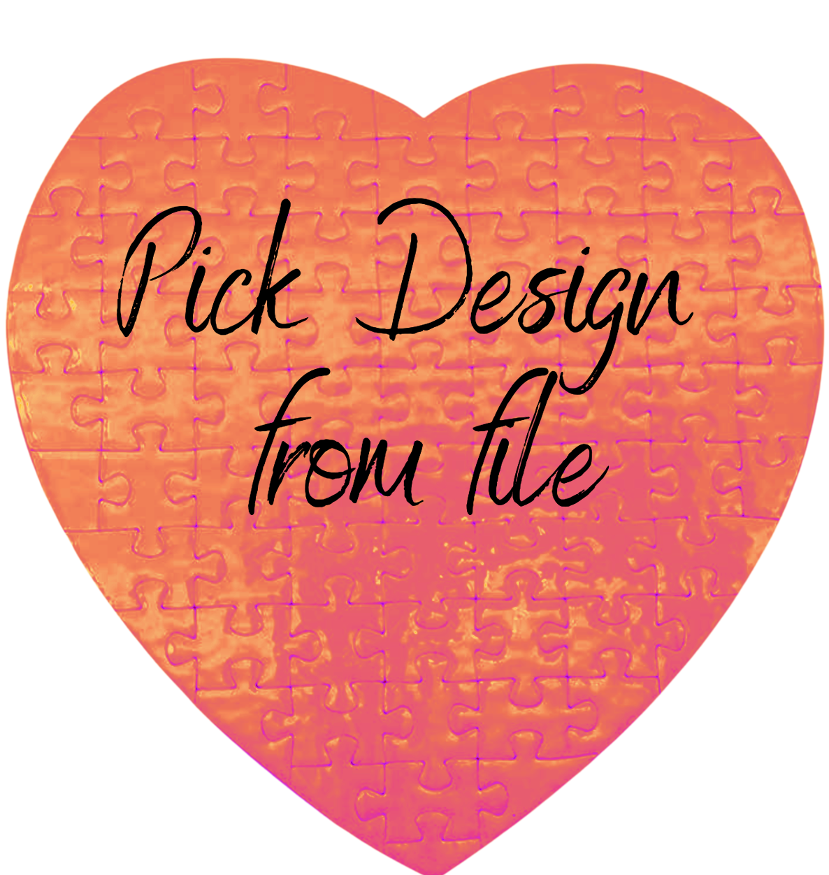 Heart Puzzles - Personalized