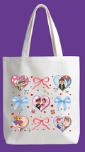 👜 Canvas Tote Bags – Valentine’s Day Collection 💕