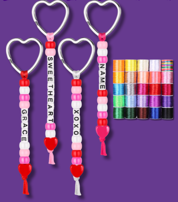 🔑 Valentine’s Day Keychains 💕