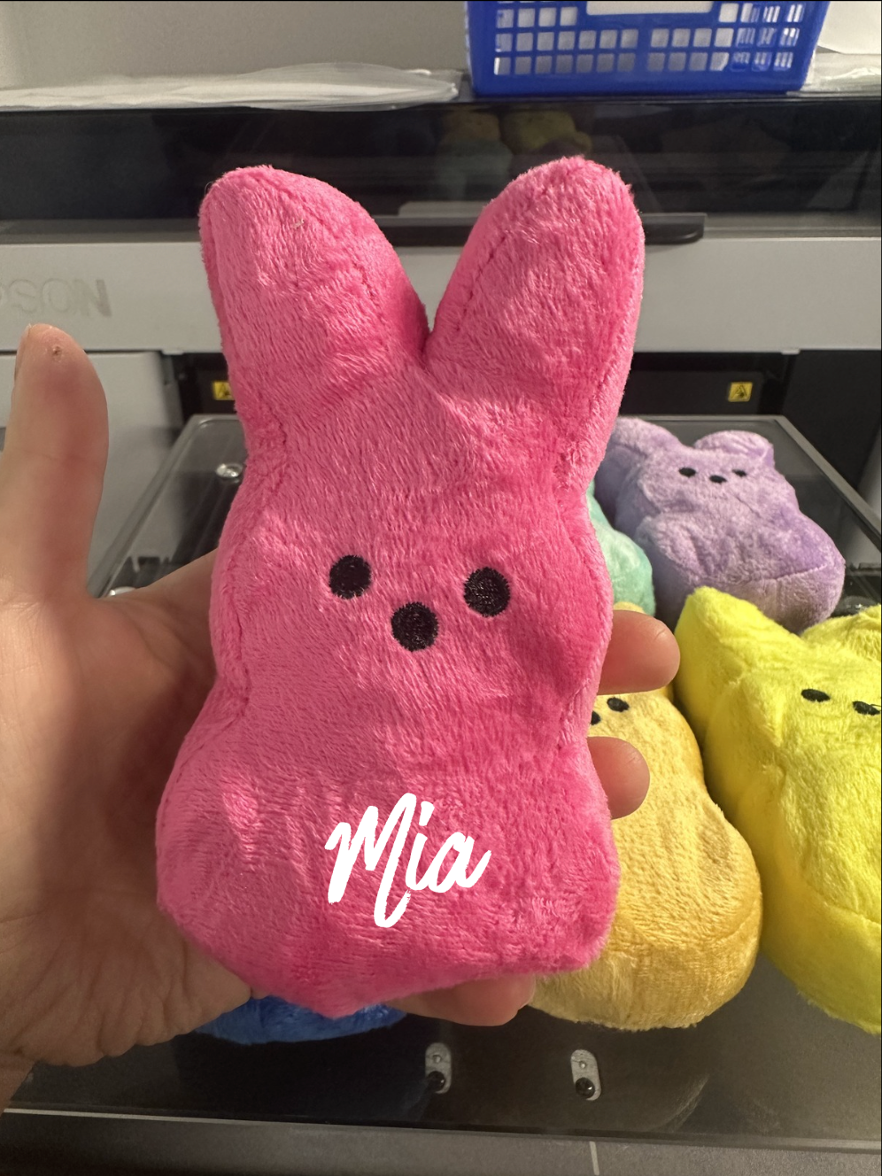 Personalized Plush Bunny Peeps