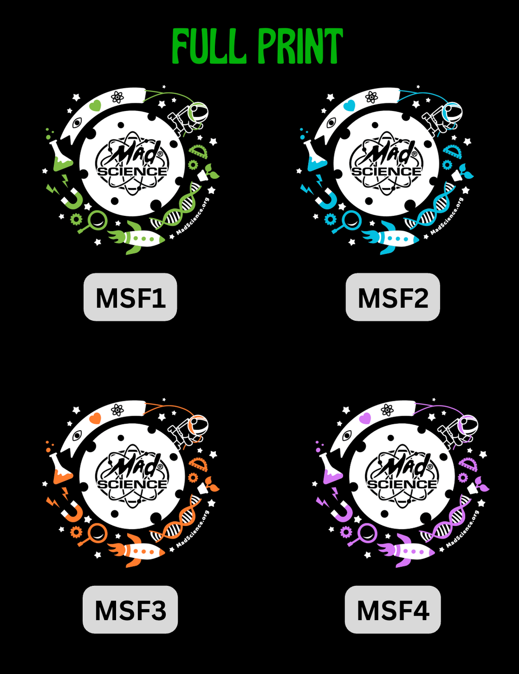🧪 Staff - Mad Science T-Shirts (DTF Print)